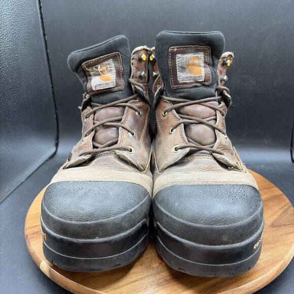 Carhartt Ground Force Men Size 12 M Work Boots Comp Toe WP 6\